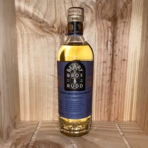 Whisky Blend<br>Tourbé<br>B. BROS&RUDD<br>Islay Réserve<br>70cl / 49€