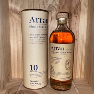 Whisky<br>Single Malt<br>Non Tourbé<br>ARRAN<br>10 Ans<br>70cl / 52€