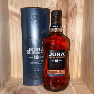 Whisky<br>Single Malt<br>Non Tourbé<br>JURA<br>18 Ans<br>70cl / 94€