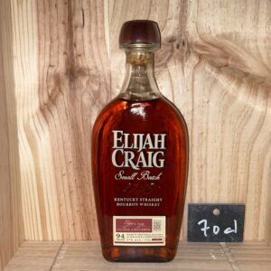 Whisky Bourbon<br>Non Tourbé<br>ELIJAH CRAIG<br>Kentucky<br>Small Batch<br>70cl / 55€