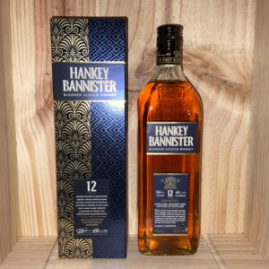 Whisky Blend<br>Non Tourbé<br>HANKEY BANNISTER<br>12 ans<br>70cl / 36€