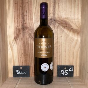 Entre-Deux-Mers<br>Blanc<br>L’HOSTE<br>2024 / 15,50€<br>Par 6 / 14,73€