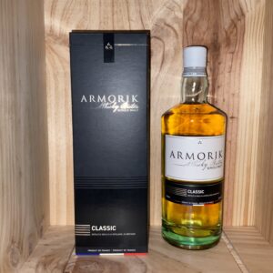 Whisky<br>Single Malt<br>Non Tourbé<br>ARMORIK<br>Classic<br>Bio<br>70cl / 46,50€
