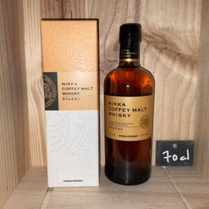 Whisky Single Malt<br>Non tourbé<br>NIKKA<br>Coffey Malt<br>70cl / 58€