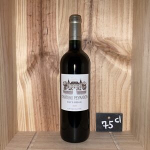 Haut-Médoc rouge<br>PEYRABON<br>Cru Bourgeois<br>2020 / 16$<br>Par 6 / 15,20€