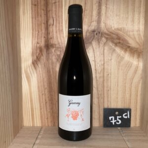 IGP Val De Loire<br>Rouge<br>BAUDRY-DUTOUR<br>Gamay<br>2023 / 10€<br>Par 6 / 9,50€