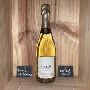 Crémant de Loire<br>Blanc de Blancs<br>BIO<br>LANGLOIS<br>Millésime 2020 / 21€<br>Par 6 / 19,95€