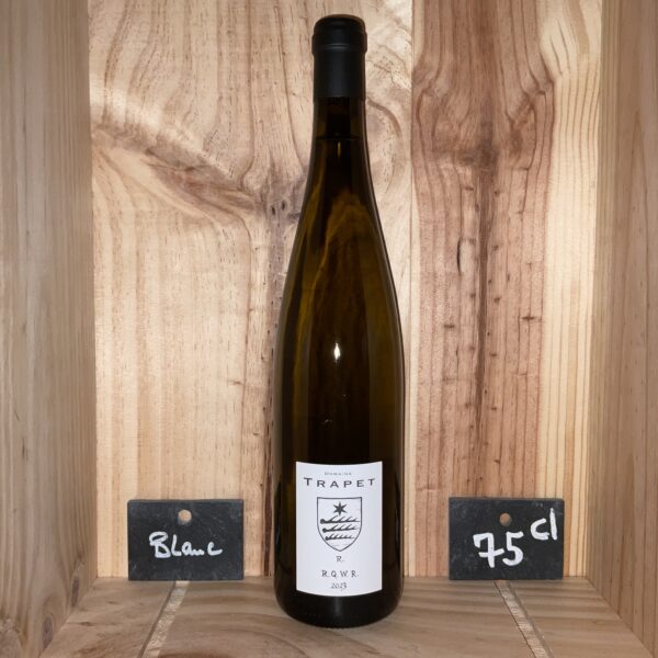 Riesling Blanc<br>TRAPET<br>Riquewihr<br>BIO<br>2023 / 25€