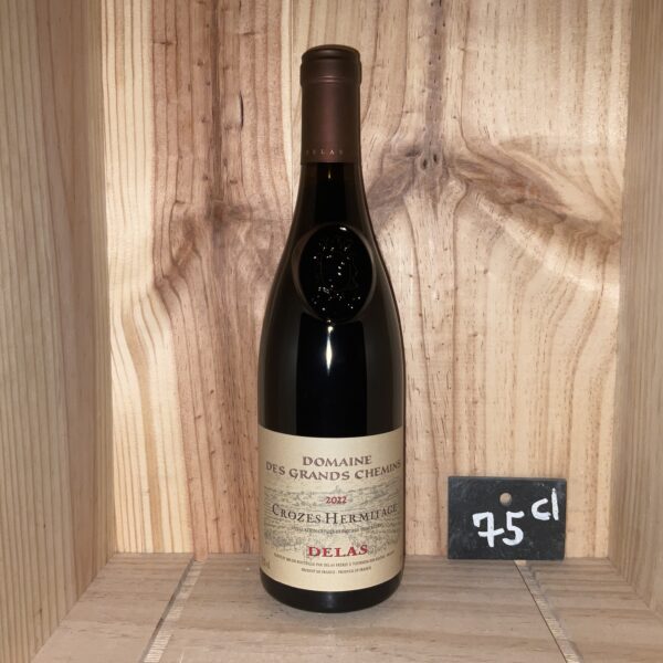 Crozes-Hermitage<br>Rouge<br>DELAS<br>Grands Chemins<br>2022 / 32,50€