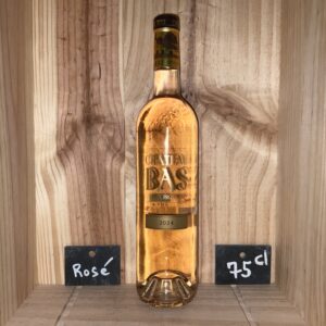 Côteaux D’Aix rosé<br>CH. BAS<br>Bio<br>2024 / 13€<br>Par 6 / 12,35€