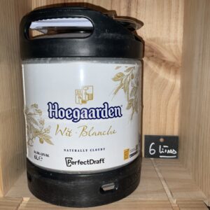 Bière Blanche<br<HOEGAARDEN<br>Fût 6L<br>39€