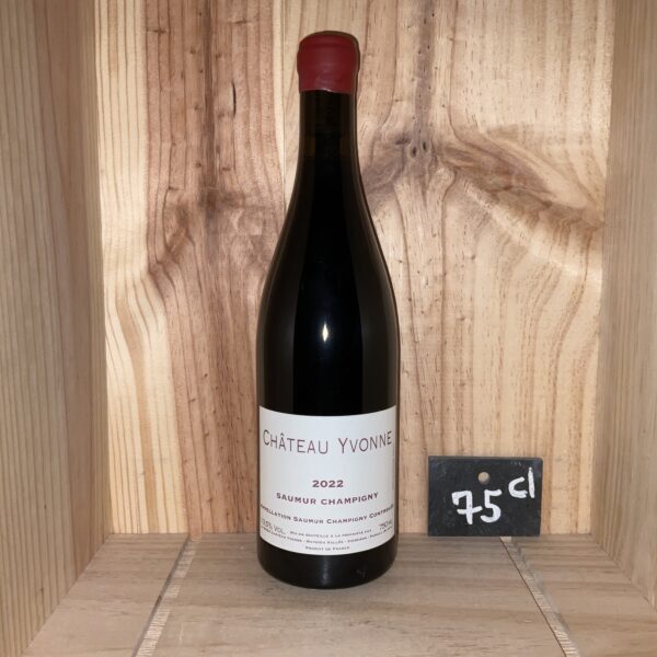Saumur Champigny<br>Rouge<br>YVONNE<br>Domaine<br>2022 / 31€