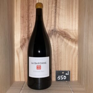 Corbières Rouge<br>LA BARONNE<br>Alaric<br>BIO<br>2020 / 59€