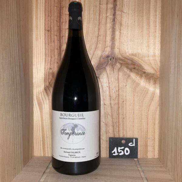 Bourgueil<br>Rouge<br>GALBRUN<br>Tempérance<br>2022 / 44€