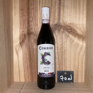 Liqueur<br>Cassis<br>COMBIER<br>70cl / 18€
