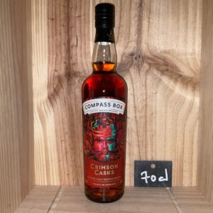 Whisky Blend<br>Non Tourbé<br>COMPASS BOX<br>Crimson Cask<br>70cl / 80€
