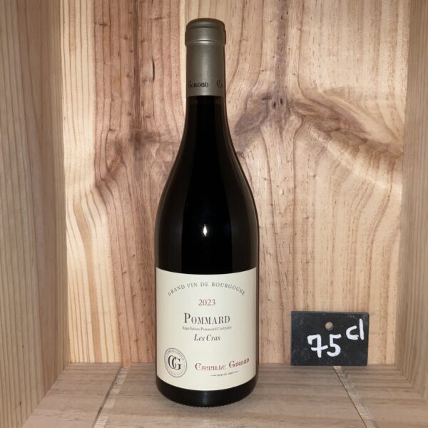 Pommard<br>Rouge<br>CAMILLE GIROUD<br>Les Cras<br>2023 / 64€
