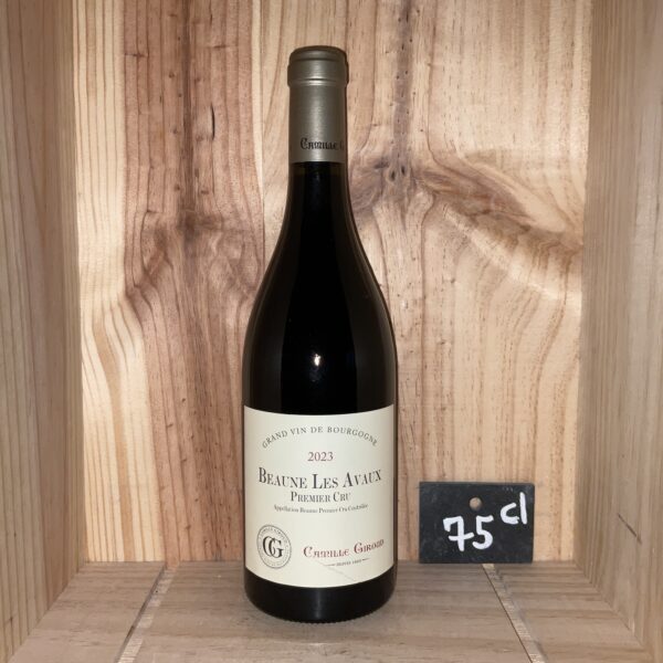 Beaune Rouge<br>CAMILLE GIROUD<br>Les Avaux<br>1er Cru<br>2023 / 68€