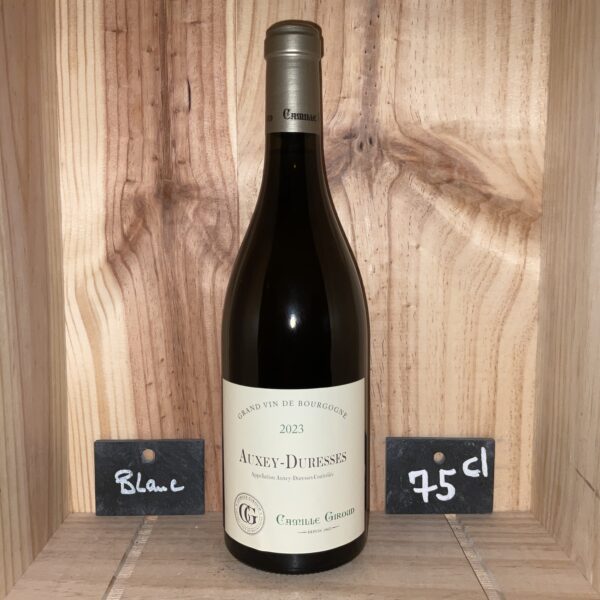 Auxey-Duresses<BR>Blanc<BR>CAMILLE GIROUD<BR>2023 / 45€