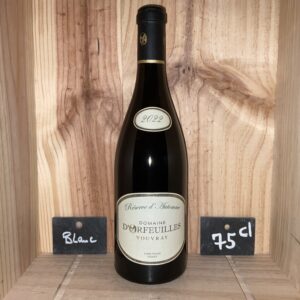 Vouvray Moelleux<br>D’ORFEUILLES<br>Réserve D’Automne<br>2022 / 30€