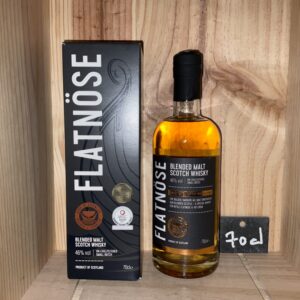 Whisky Blend<br>Peu tourbé<br>FLATNOSE<br>Lightly Peated<br>70cl / 54,75€