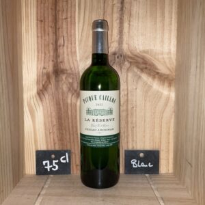 Péssac Léognan Blanc<br>PICQUE CAILLOU<br>La Réserve<BR>2022 / 18€