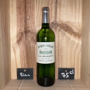 Péssac Léognan Blanc<br>PICQUE CAILLOU<br>La Réserve<BR>2023 / 18€<br>Par 6 / 17,10€