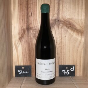 Saumur Blanc<br>YVONNE<br>Domaine<br>BIO<br>2023 / 36€