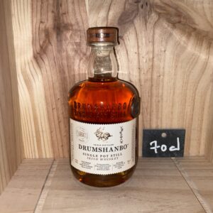Whisky<br>Single Malt<br>Non Tourbé<br>DRUMSHANBO<br>Single Pot Still<br>70cl / 59€