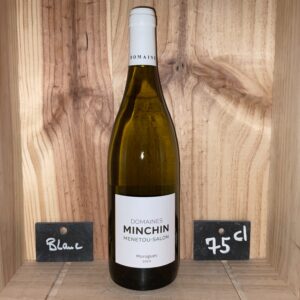 Menetou Salon<br>Blanc<br>MINCHIN<br>Morogues<br>BIO<br>2024 / 18€