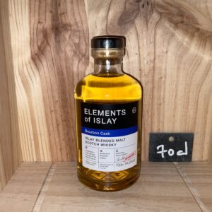 Whisky Blend<br>Tourbé<br>ELEMENTS Of ISLAY<br>Bourbon Cask<br>70cl / 65€