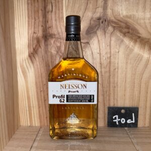 Rhum Agricole<br>Ambré<br>Martinique<br>NEISSON<br>Profil 62<br>70cl /65€