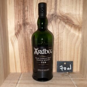 Whisky<br>Single Malt<br>Tourbé<br>ARDBEG<br>Ten<br>70cl / 59€